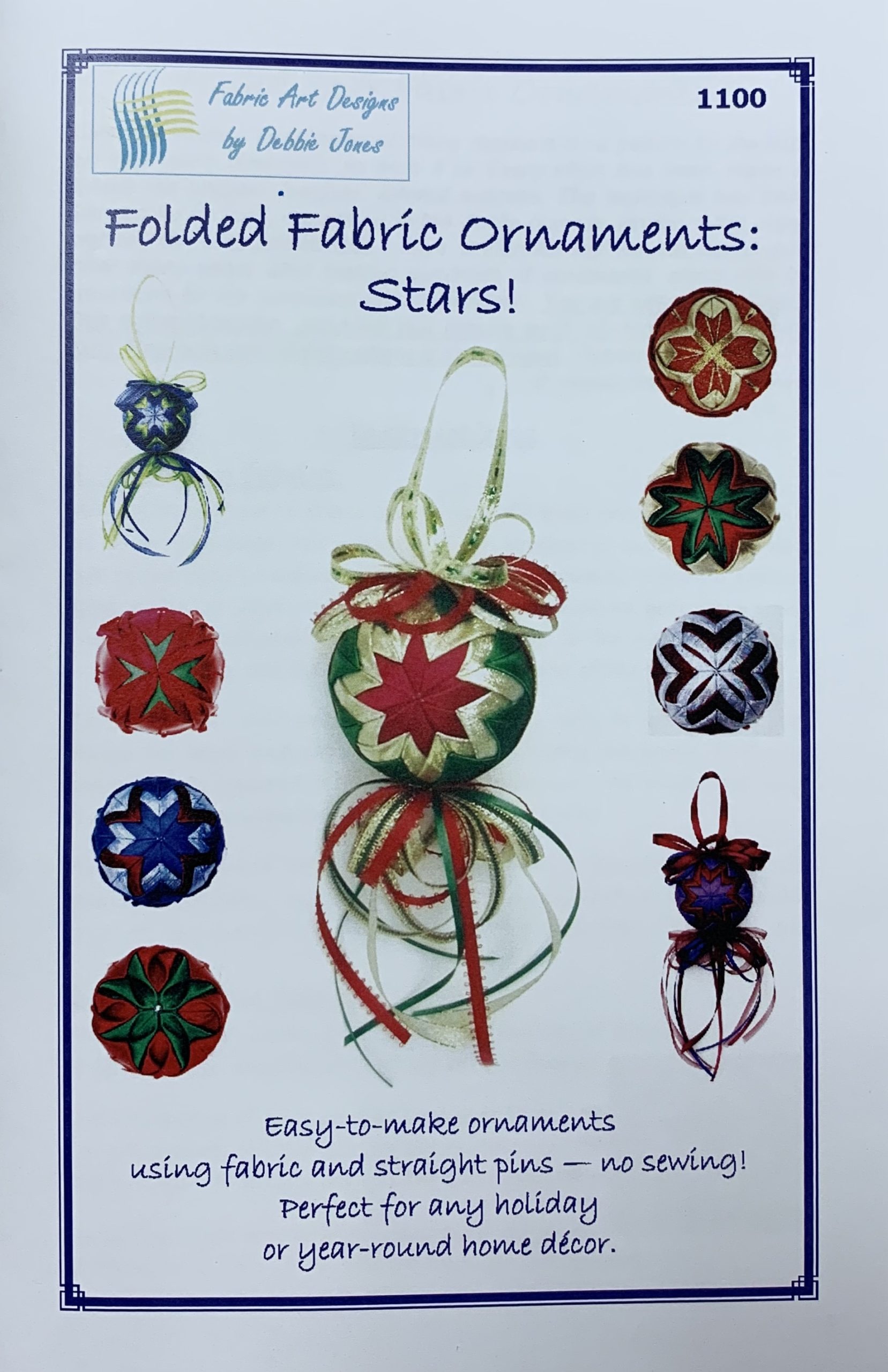 Cross-Stitch Books - Easy Cross Stitch Folded Star Ornaments
